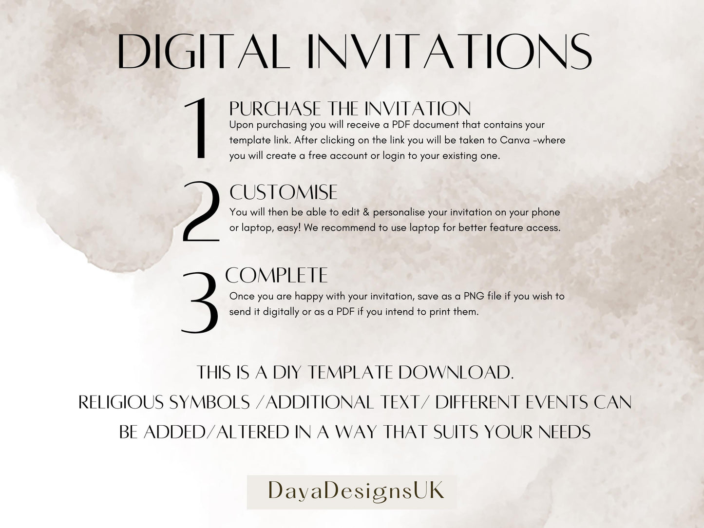 Save The Date Template, Eucalyptus Digital Save the Date Digital Download, Smartphone, Greenery Template, Editable