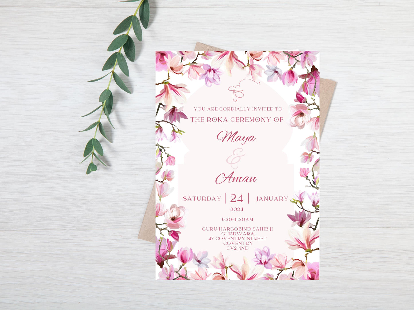Made-to-Order Invitation Design Service (Non-Wedding Events) – Save Time, Stress-Free Editing!