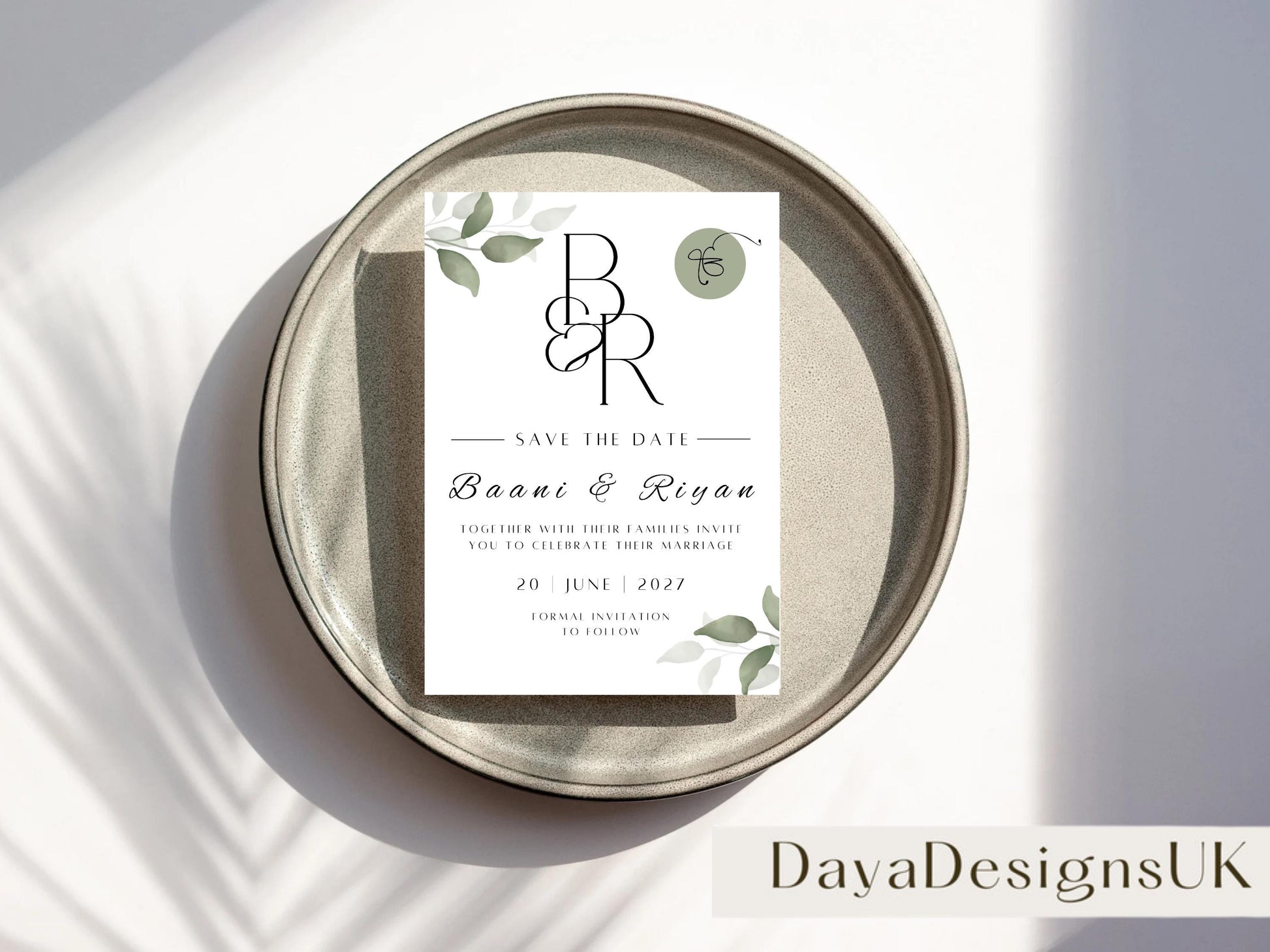 Digital Roka Chunni Takhar Ceremony Invite, Modern Floral Autumn Theme, Canva Editable, Sikh Occasion, Hindu Roka, Engagement DIY Invitation